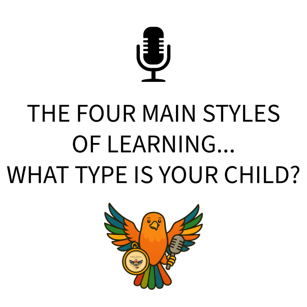 Workshop Flyer- The four main styles of learning... What type is your child?